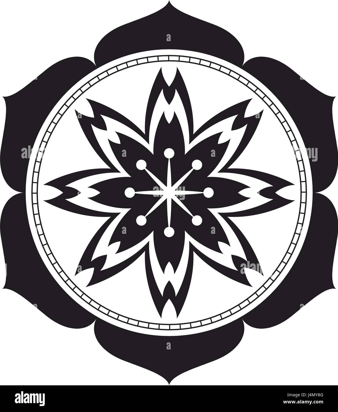 sakura flowers. traditional symbol of spring in japan Stock Vector Art