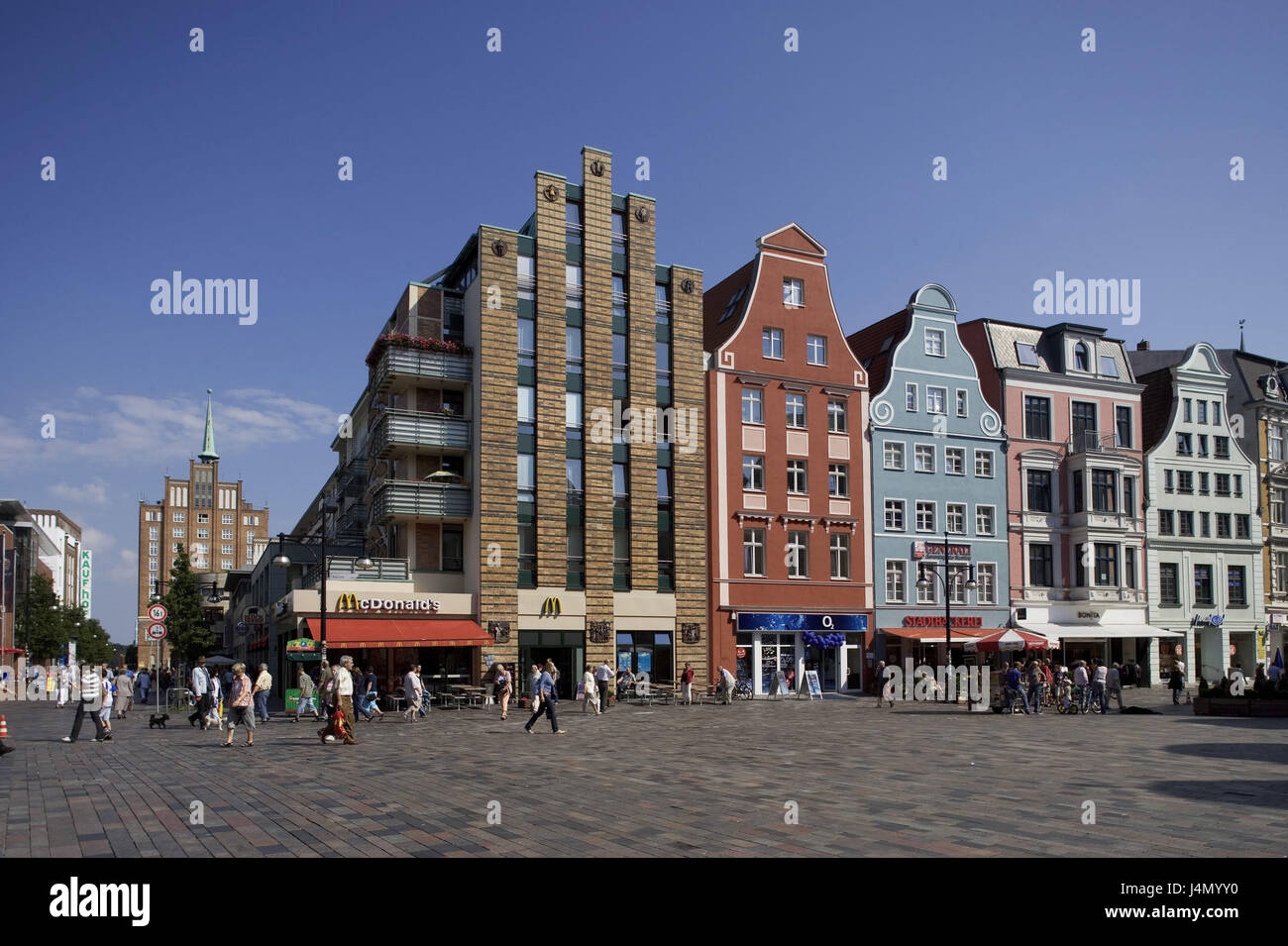 Germany, Mecklenburg-West Pomerania, Hanseatic town Rostock, city ...