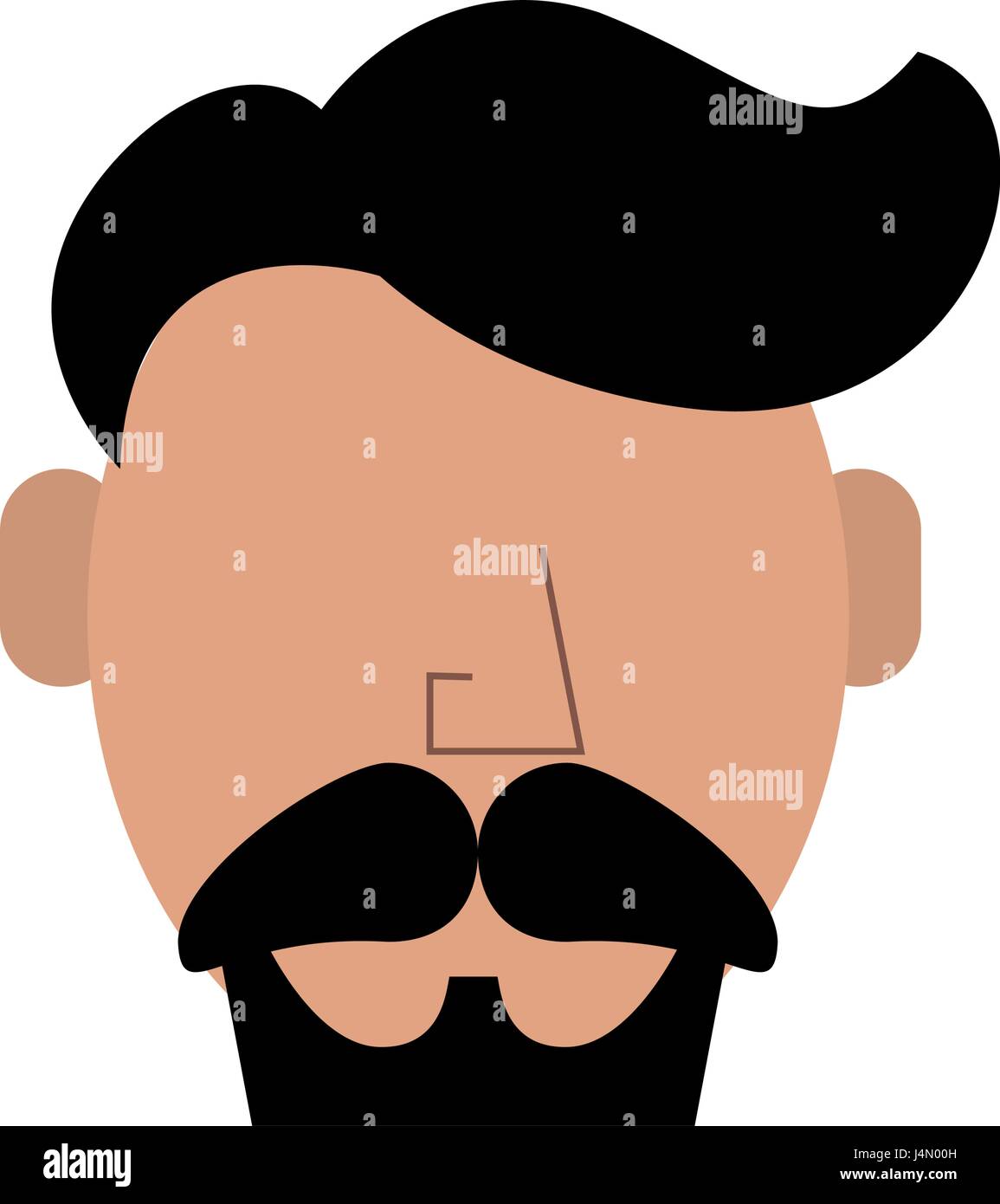 hipster man character icon image Stock Vector Image & Art - Alamy