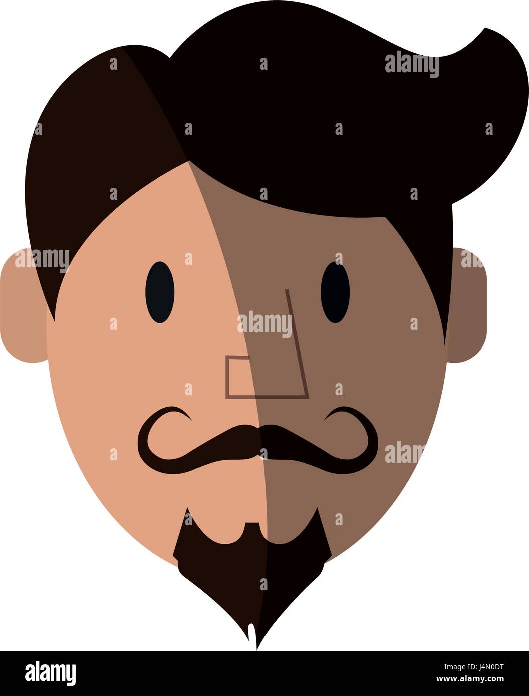 hipster man character icon image Stock Vector Image & Art - Alamy