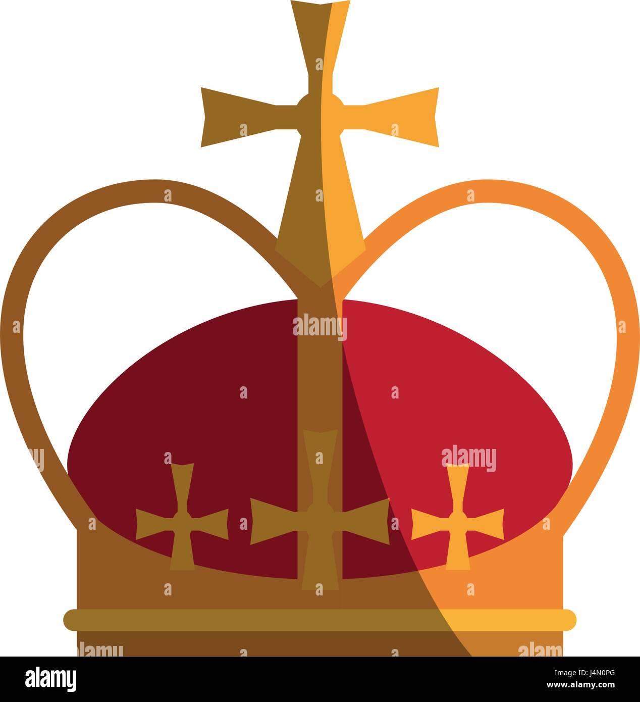 royalty crown icon image Stock Vector Image & Art - Alamy