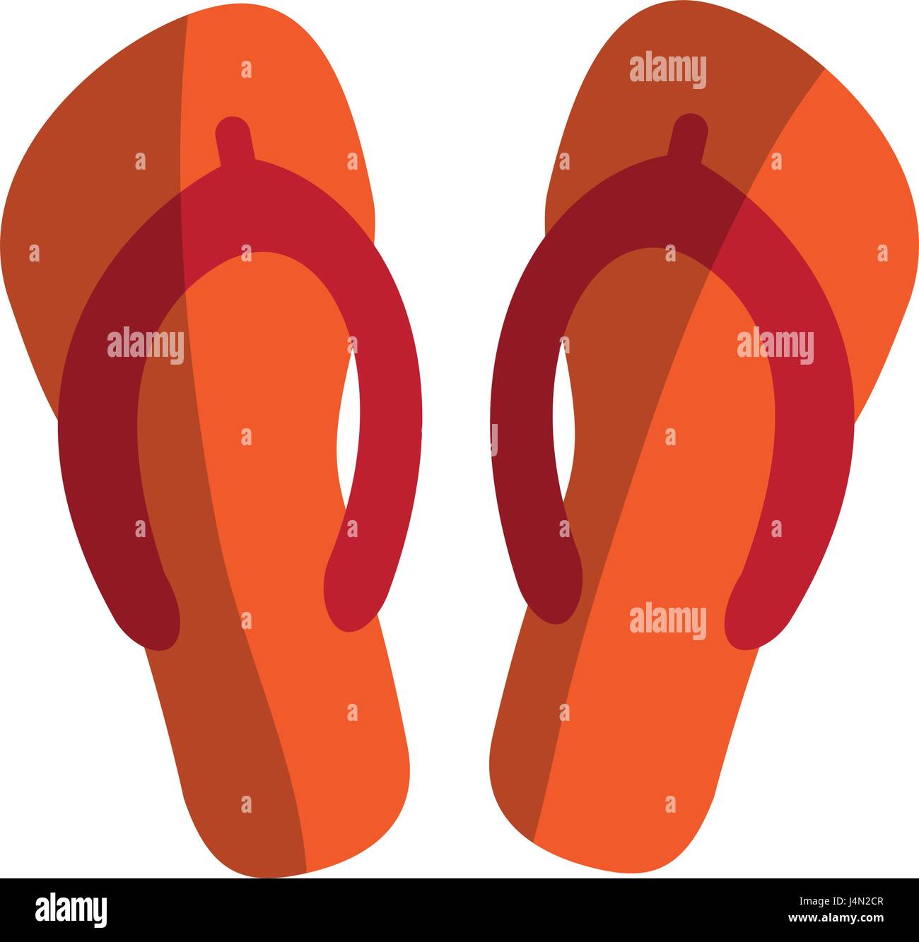 flip flops icon image Stock Vector Image & Art - Alamy