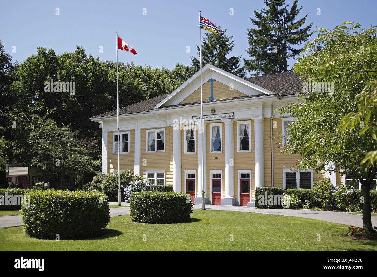 Canada, British Columbia, fort Langley, Community sound, Stock Photo