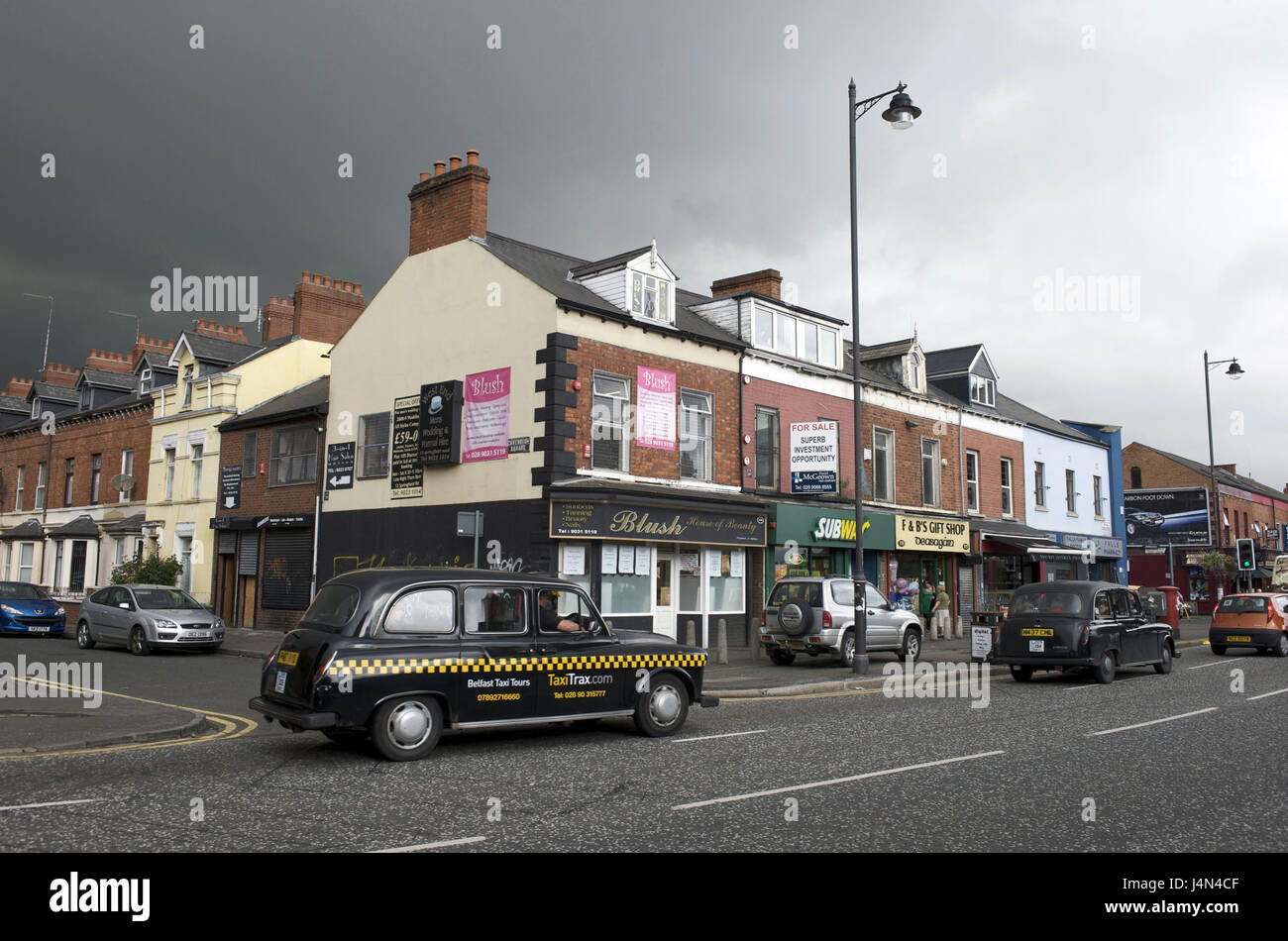 Belfast street scene hires stock photography and images Alamy