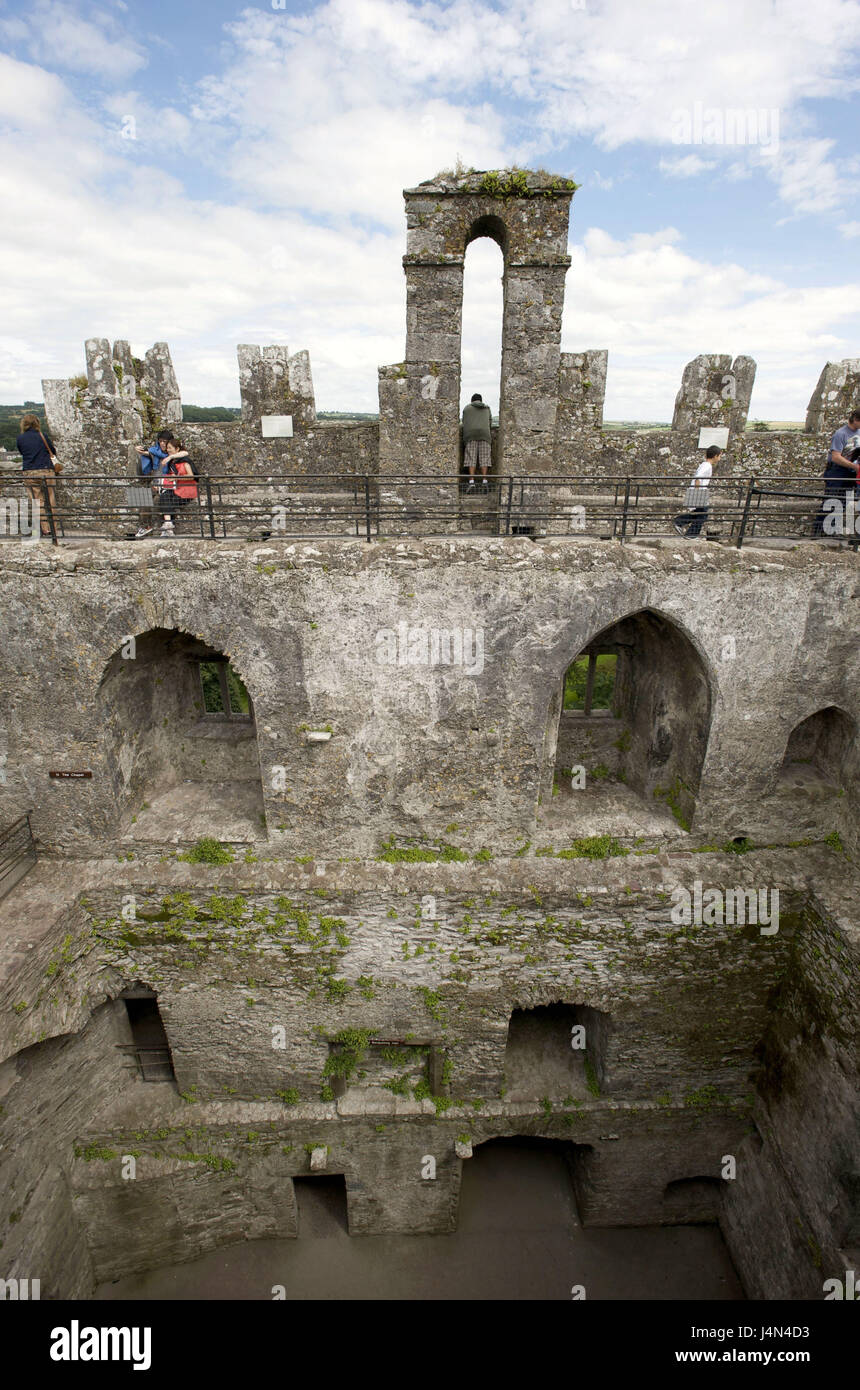 Ireland, Munster, county Cork, Blarney, Blarney Castle, castle Stock
