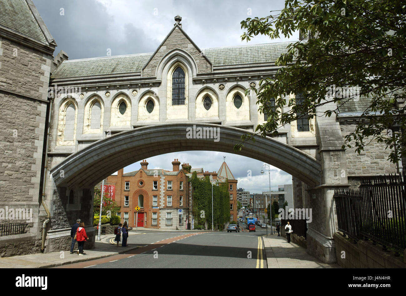 Ireland, Leinster, Dublin, Christian Church Cathedral, Stock Photo