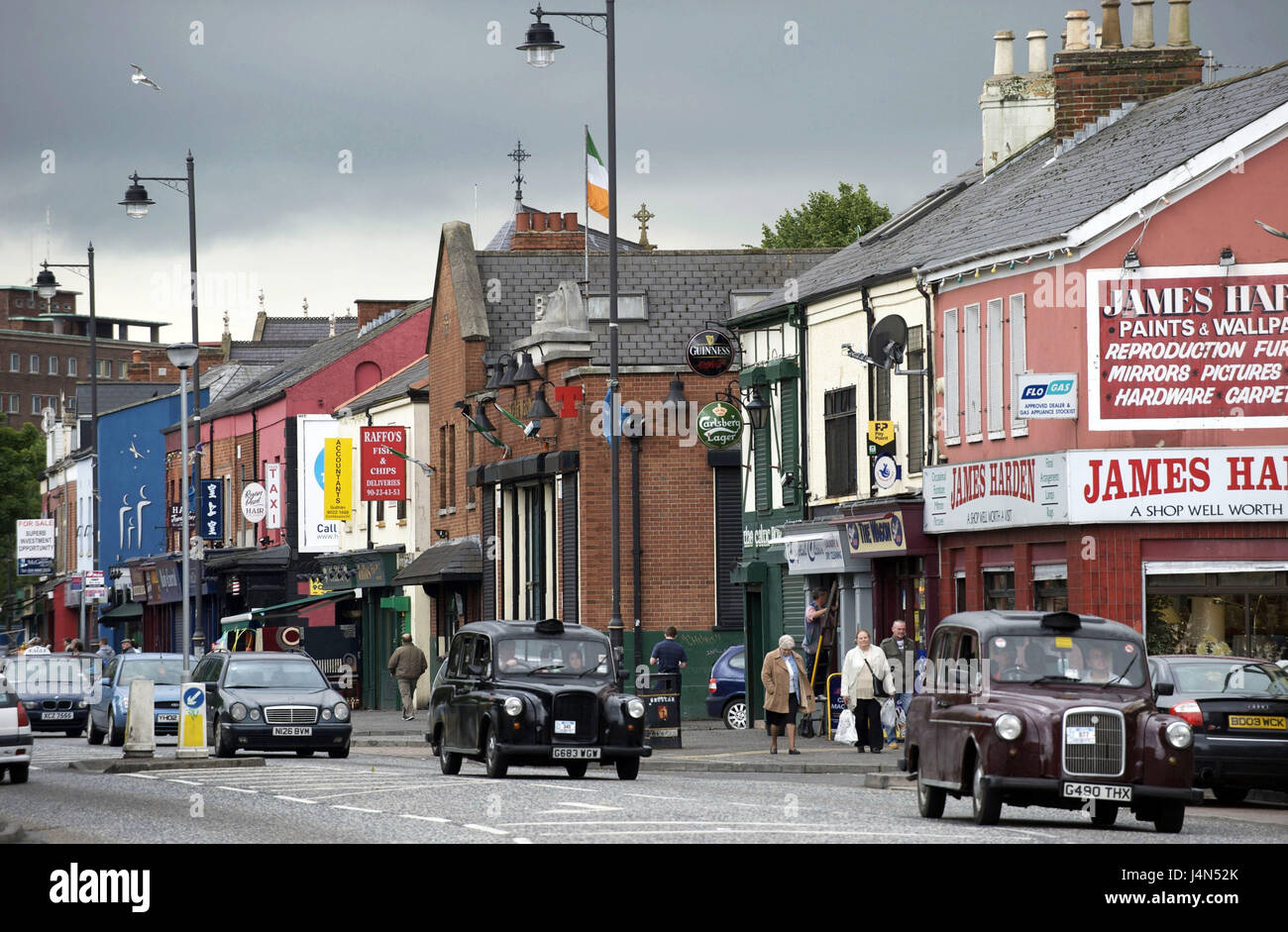 Belfast street scene hires stock photography and images Alamy