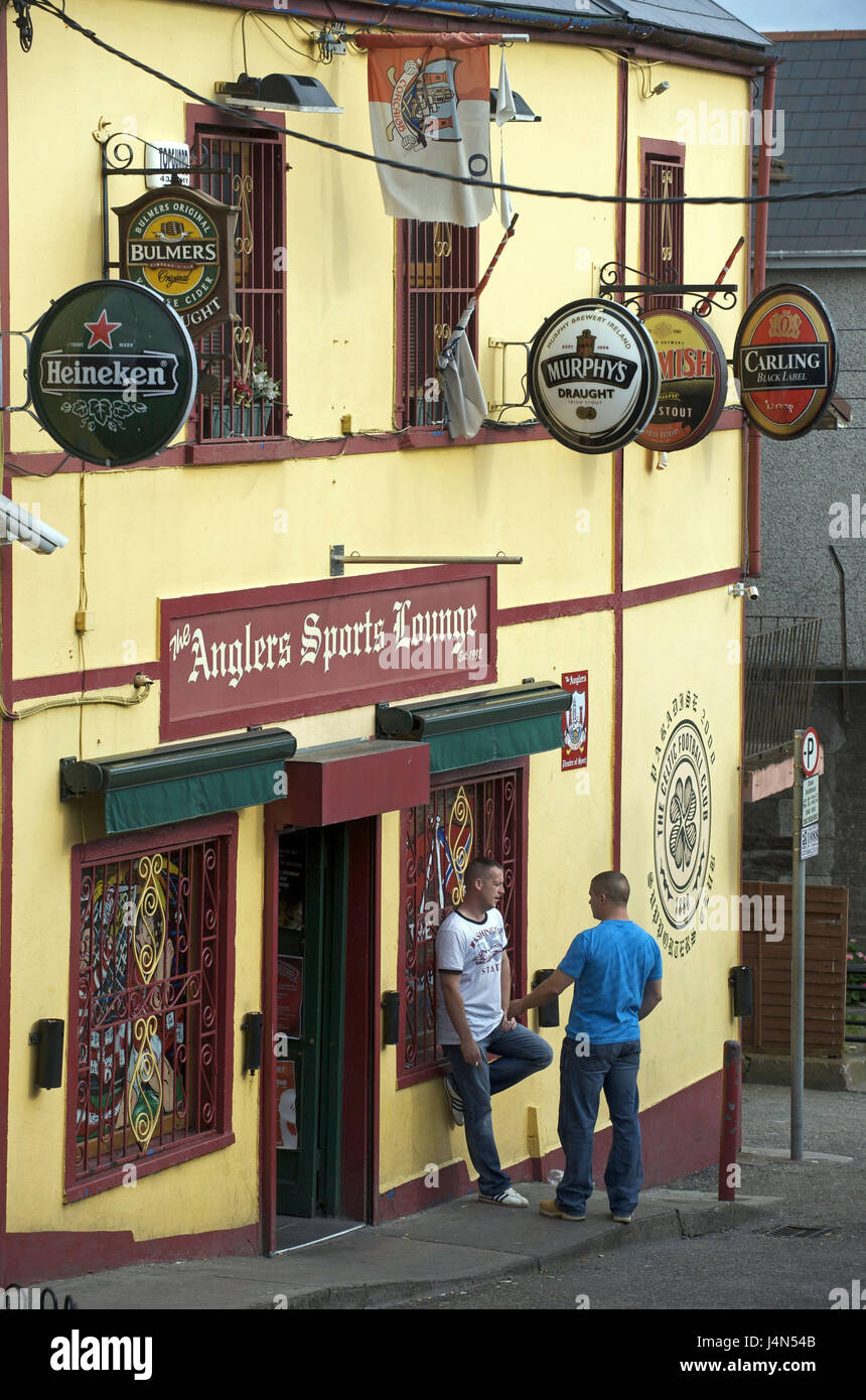Ireland, Munster, Cork county, Cork, sports bar, Stock Photo