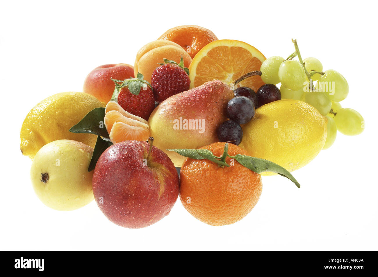 Grapes and pears Cut Out Stock Images & Pictures - Alamy