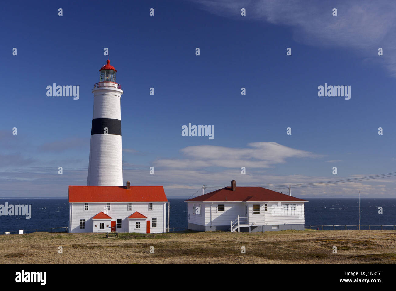 Canada, Labrador, Point Amour Lighthouse, Stock Photo