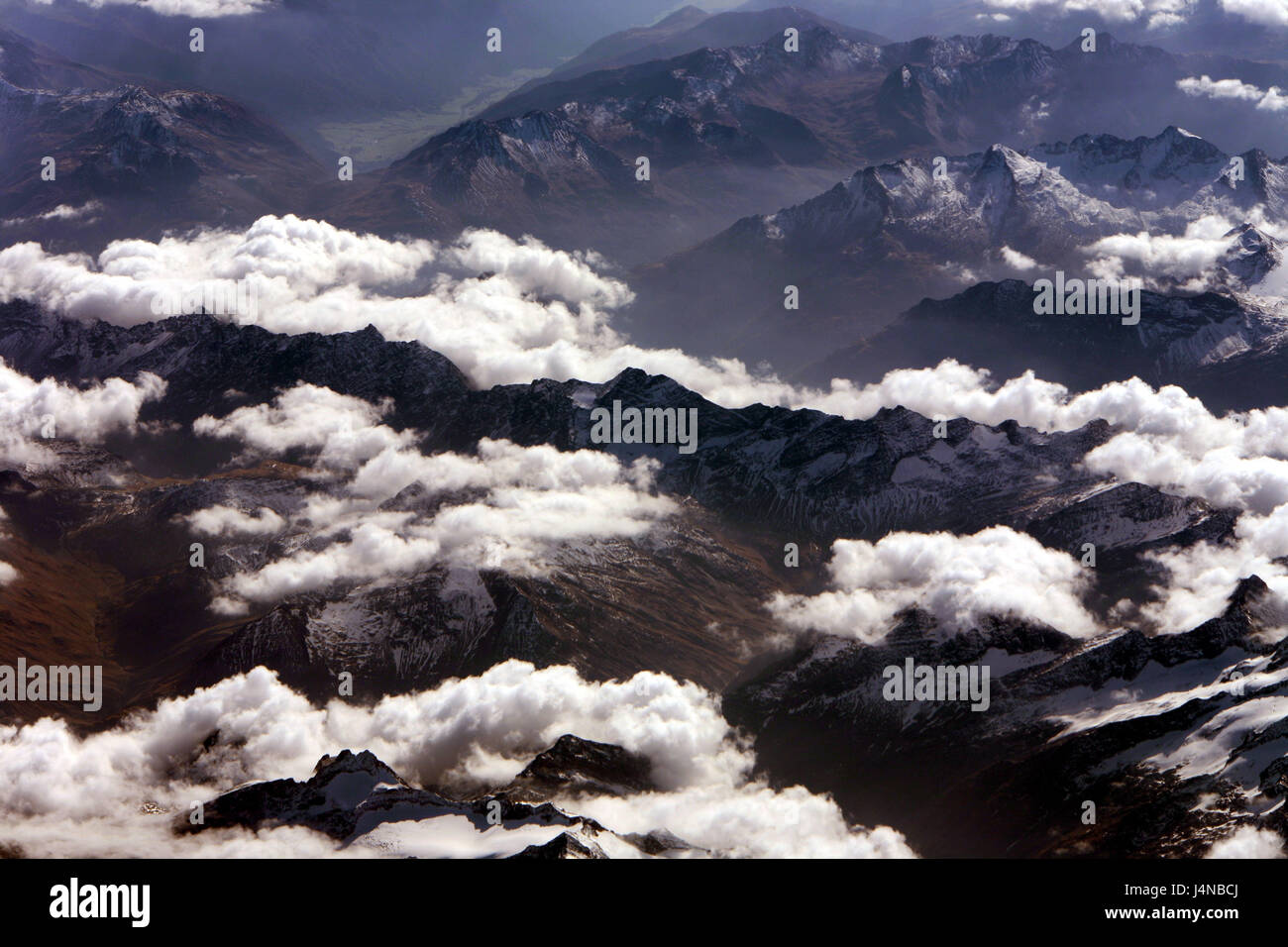 Switzerland alps aerial hi-res stock photography and images - Alamy