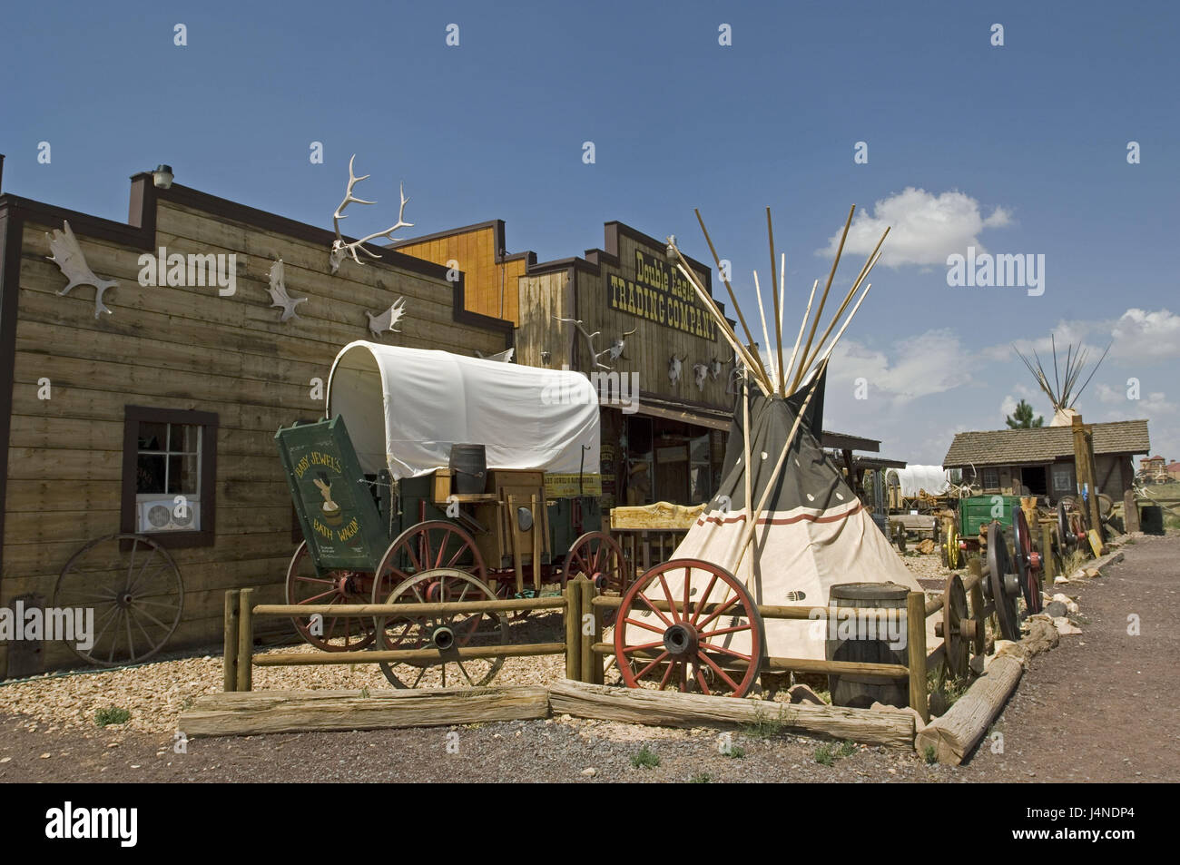 The USA, Arizona, stand-in Eagle, western town, Stock Photo