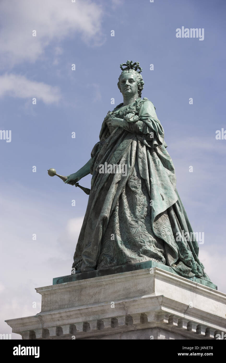 Austria, Carinthia, Klagenfurt, statue, Stock Photo