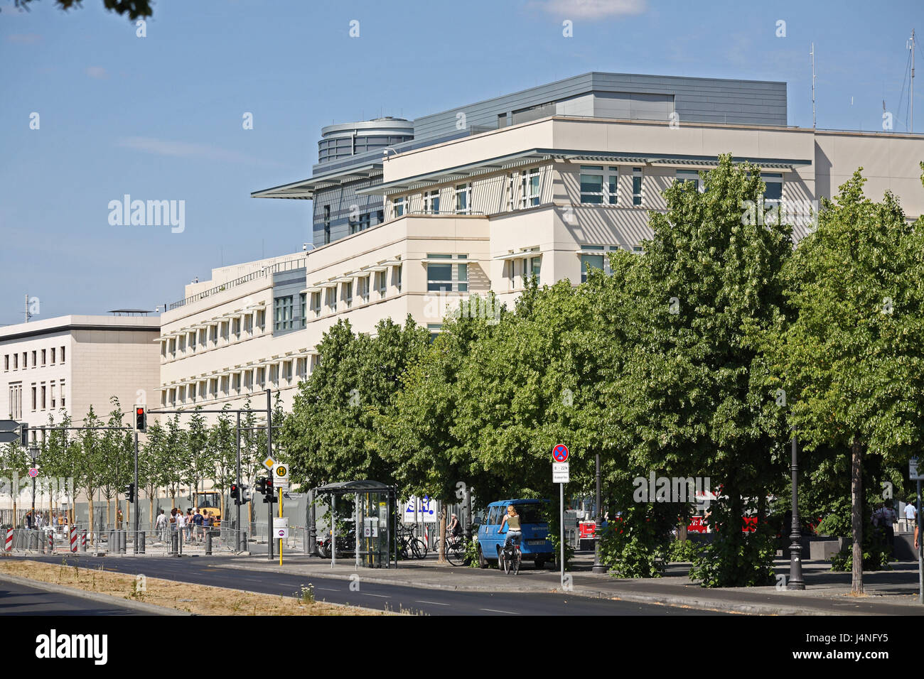 Germany, Berlin, embassy building of the USA Stock Photo Alamy