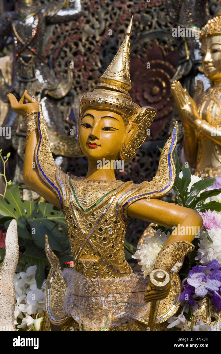 Thailand, Chiang May, Ban Thawai Village, god's character, Stock Photo