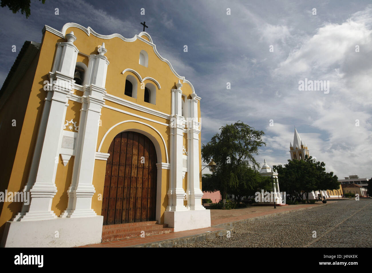Venezuela, Coro, church 'Iglesia de San Francisco' Stock Photo - Alamy