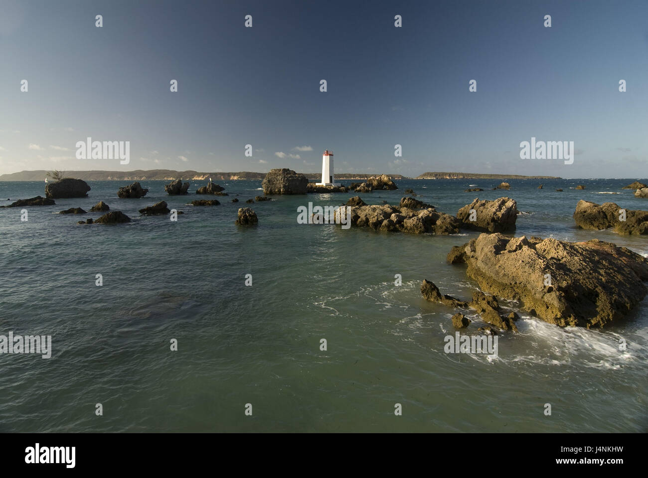 Madagascar, Antsiranana, Diego Suarez, rock, lighthouse, Stock Photo