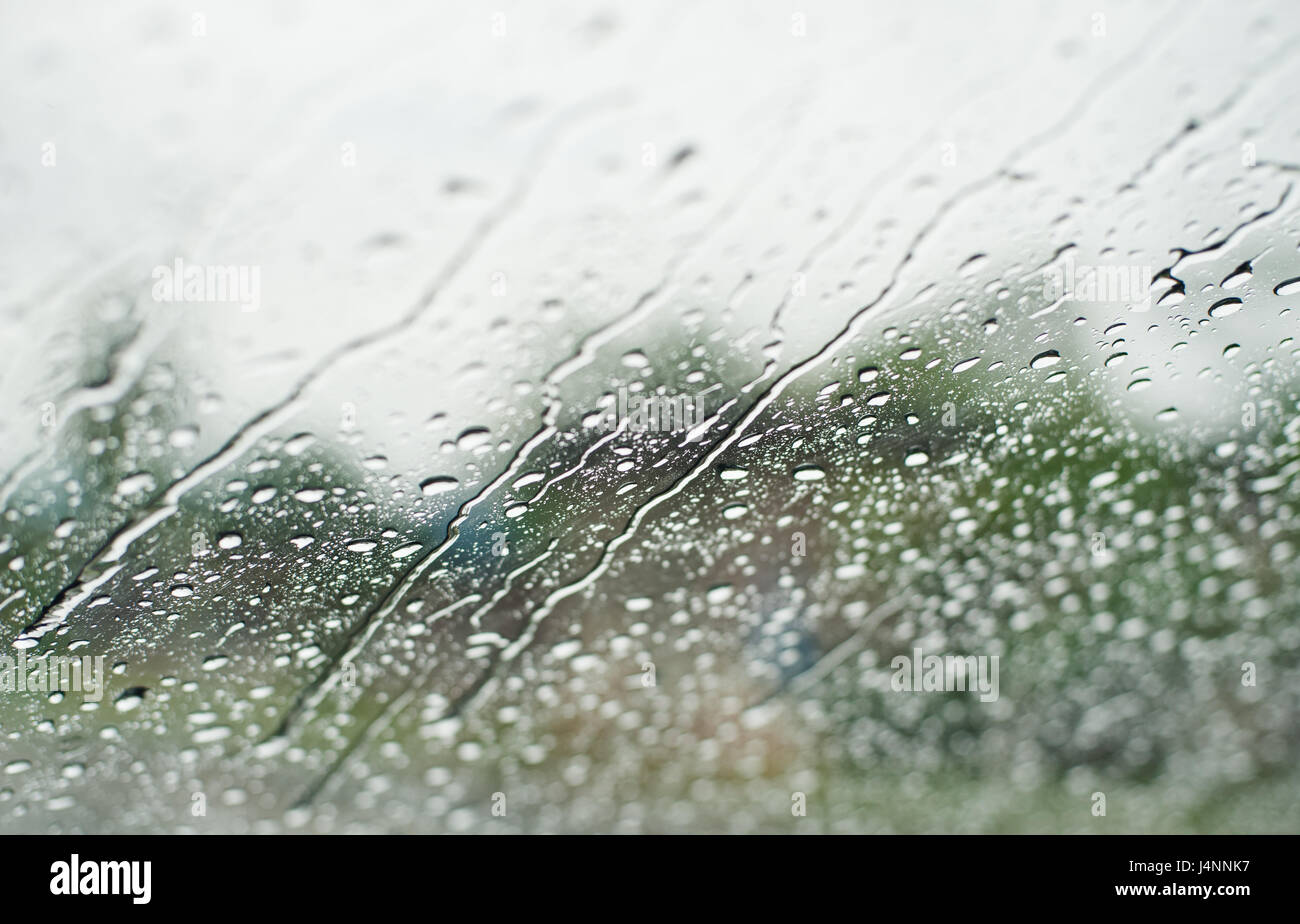 Rain water drops on a glass surface background, Abstract Backdrop Stock ...