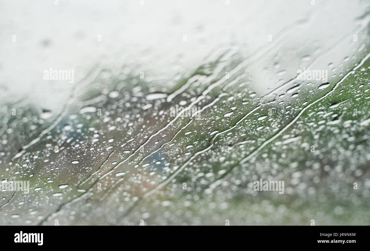 Rain water drops on a glass surface background, Abstract Backdrop Stock ...