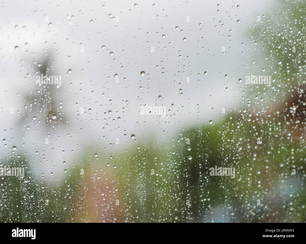 Rain water drops on a glass surface background, Abstract Backdrop Stock ...