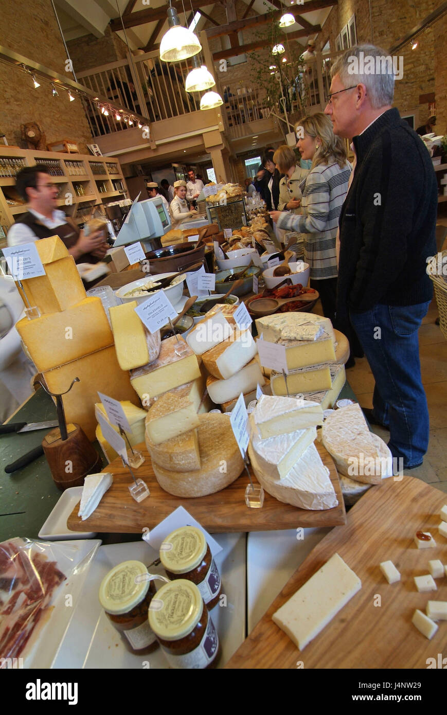 Cotswolds cheese shop hires stock photography and images Alamy
