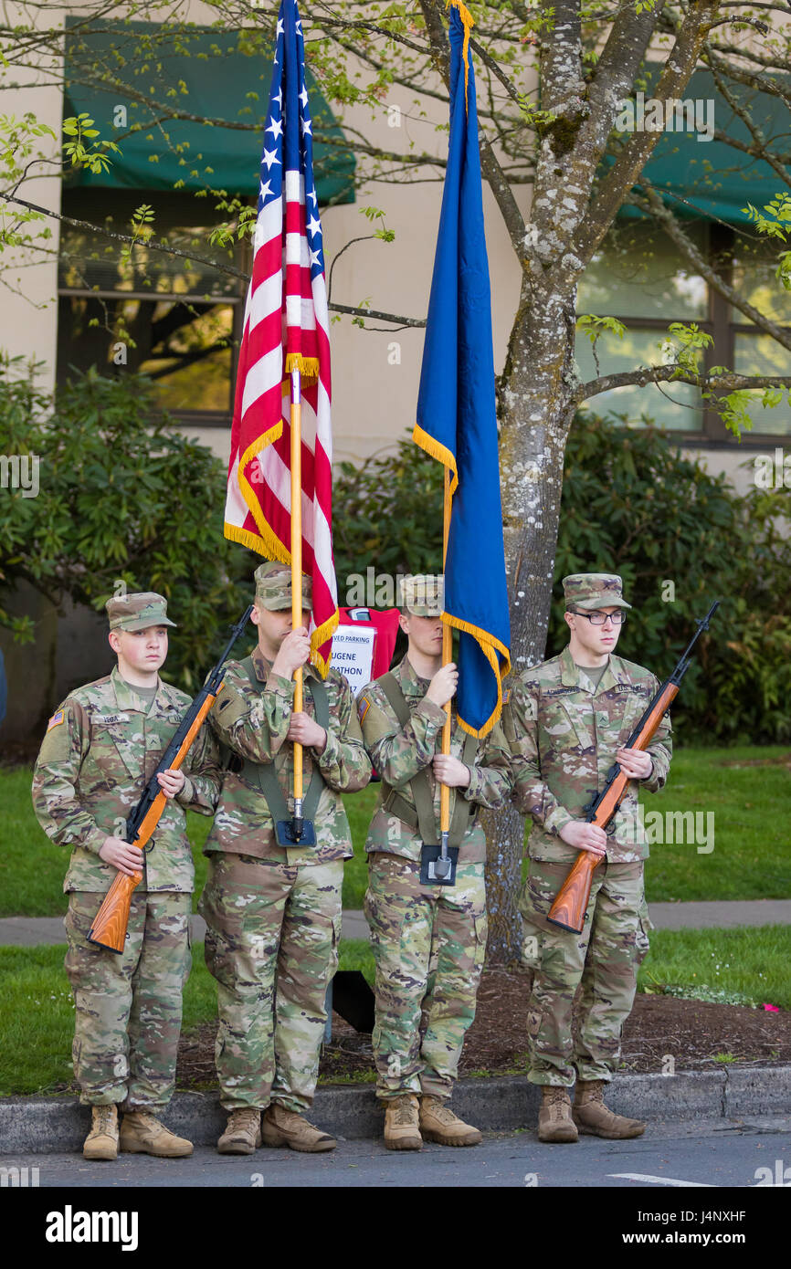 2017 Eugene Marathon Race Stock Photo Alamy
