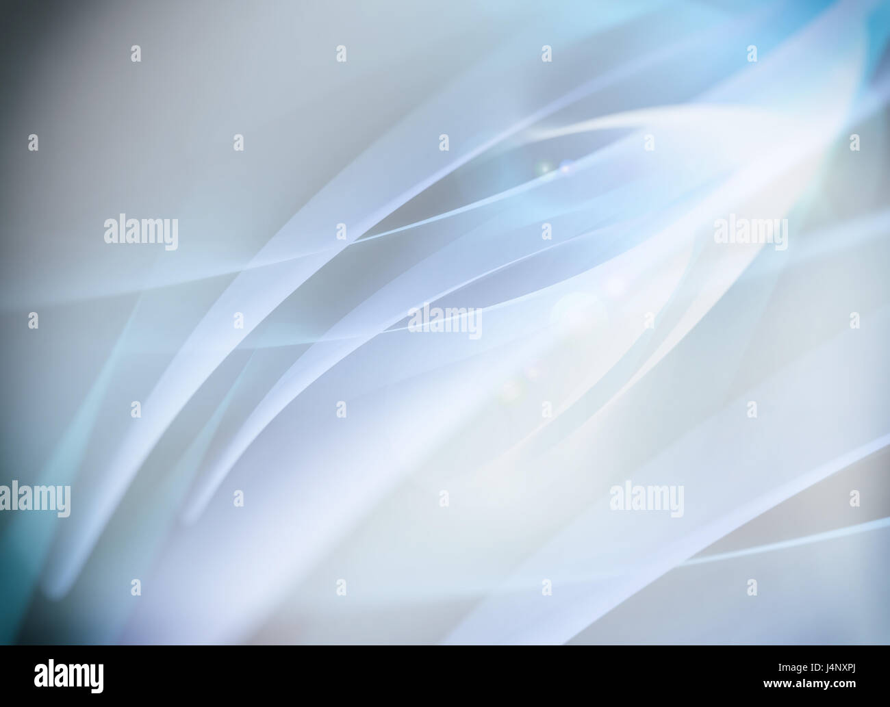 Minimalistic soft blue background with waves and soft light Stock Photo ...
