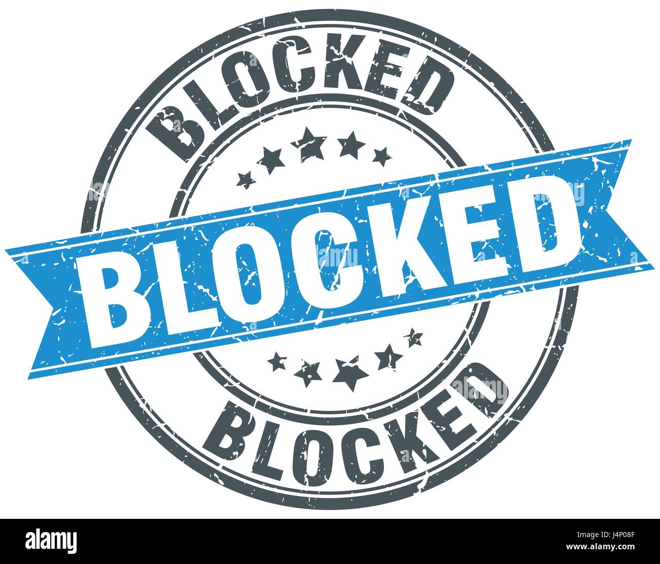 Blocked stamp round band hi-res stock photography and images - Alamy