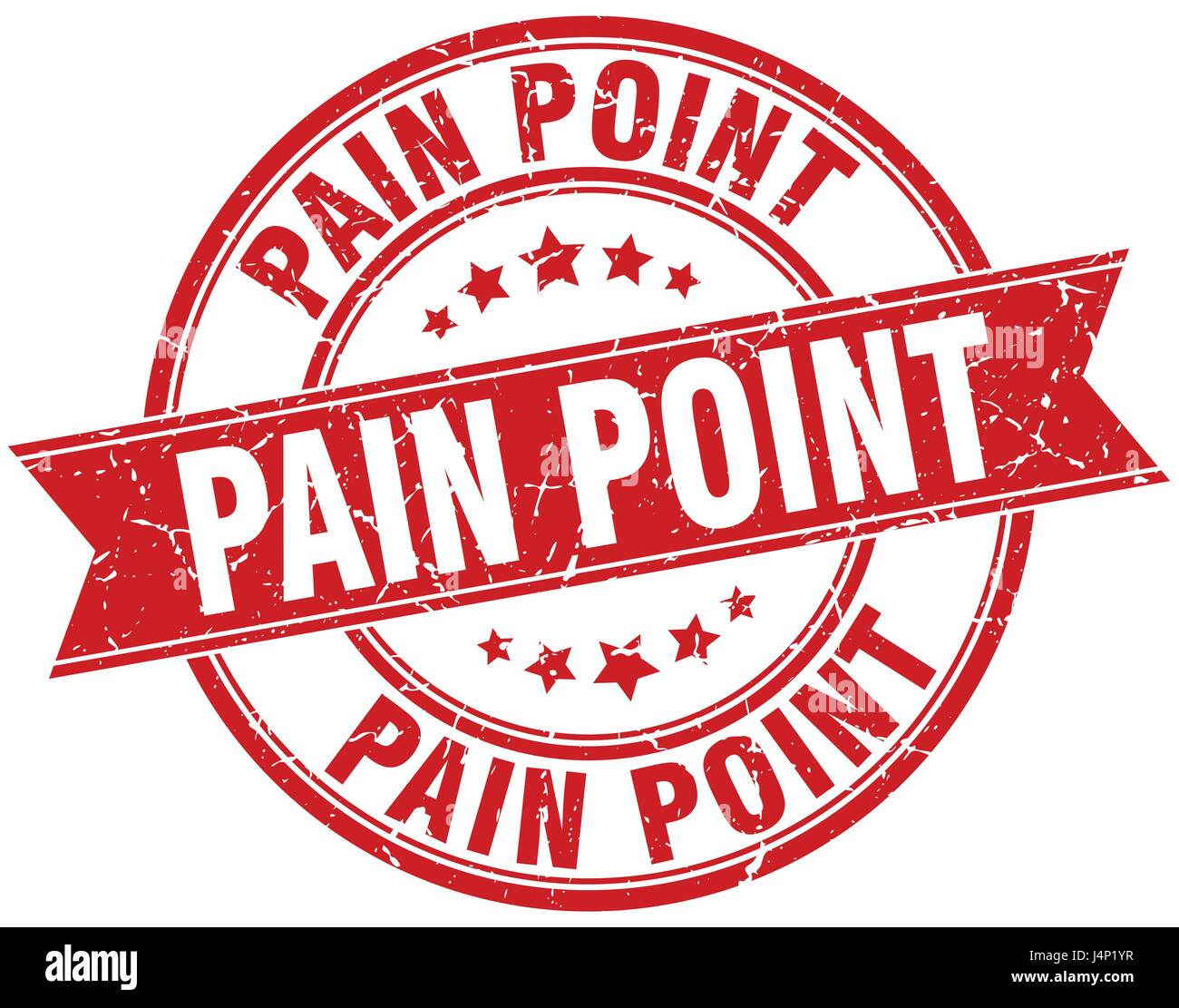 Pain point stamp sign seal hi-res stock photography and images - Alamy