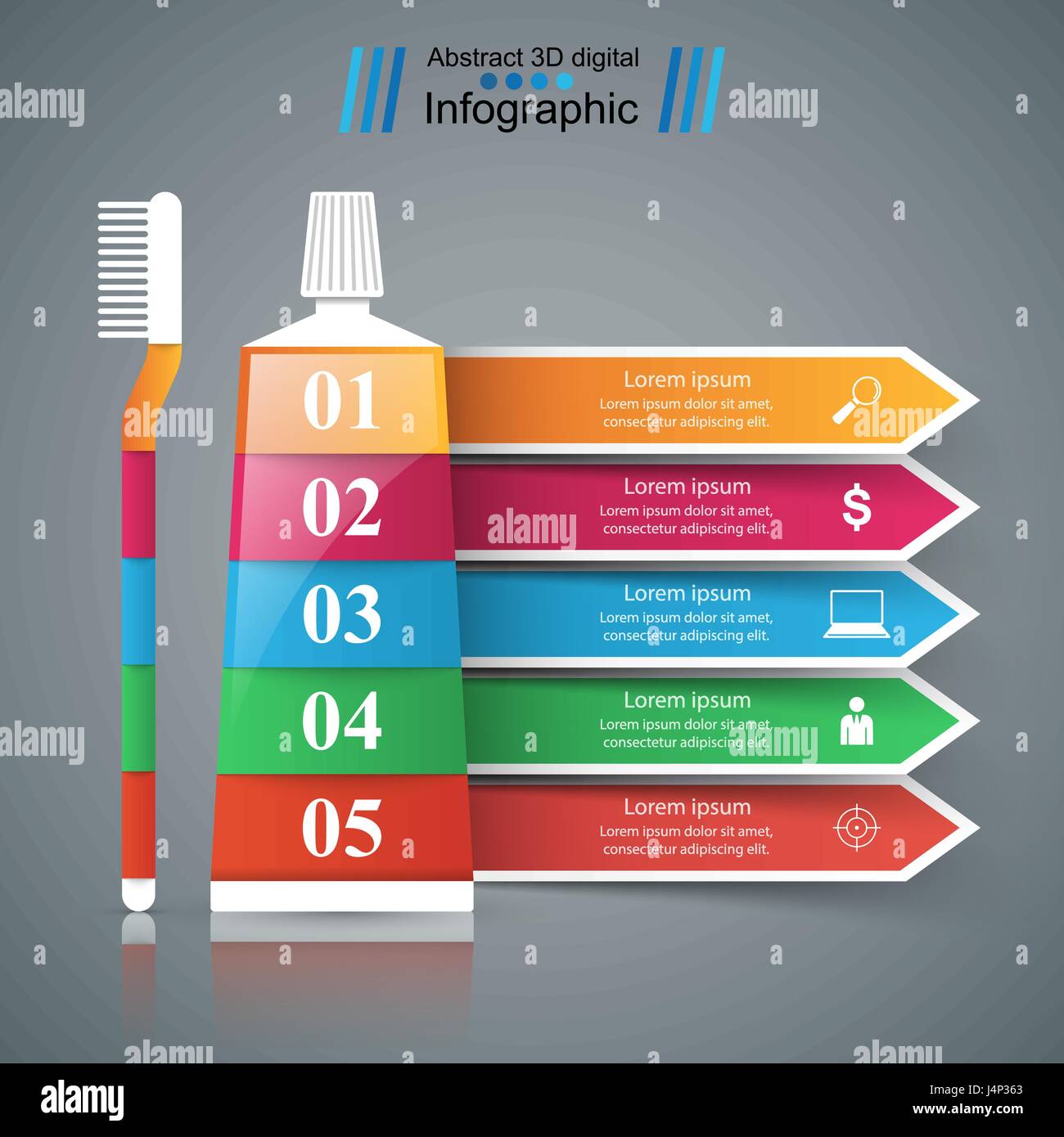Toothpaste options Stock Vector Images - Alamy