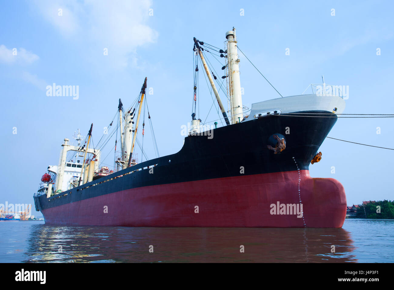 Container ship floating on hi-res stock photography and images - Alamy
