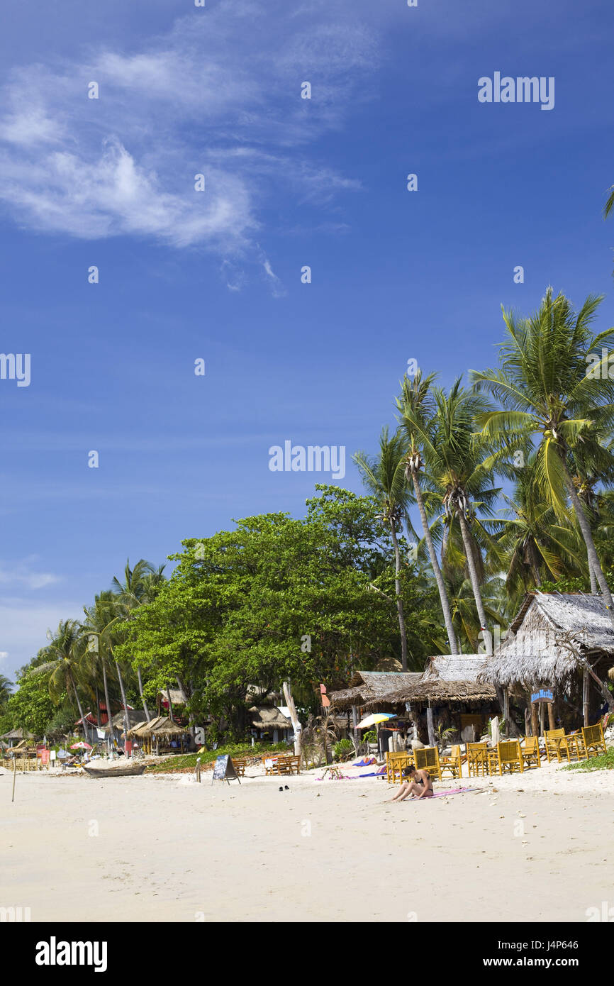 Thailand, Phang Nga Bay, Ko Lanta Island, Khong Khlong Beach, Stock Photo