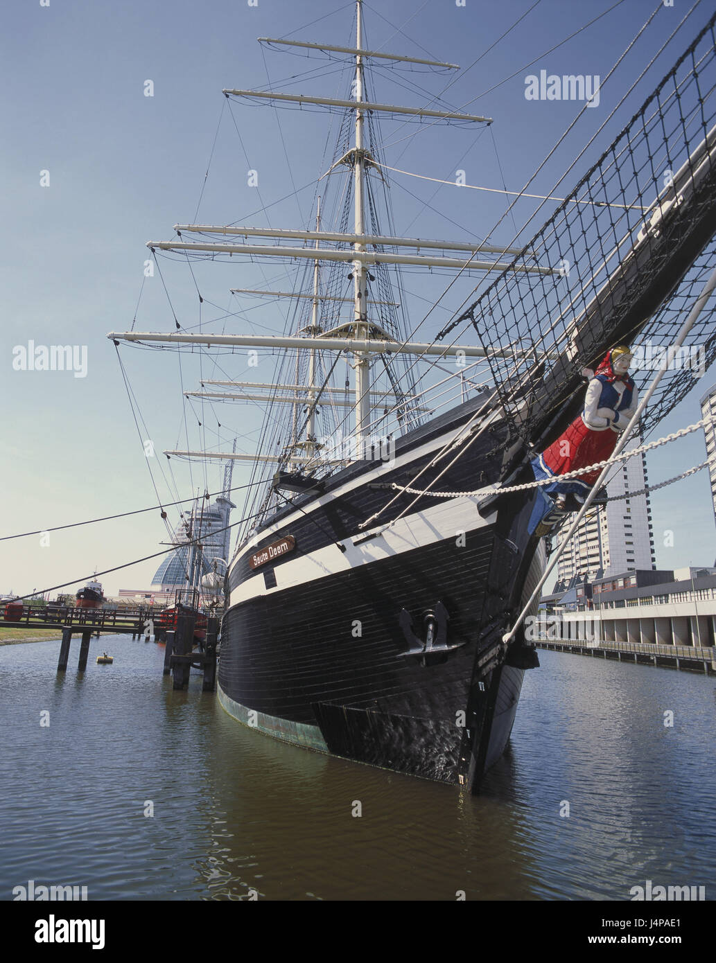 Germany, Bremerhaven, German navigation museum, museum ship 'Seute