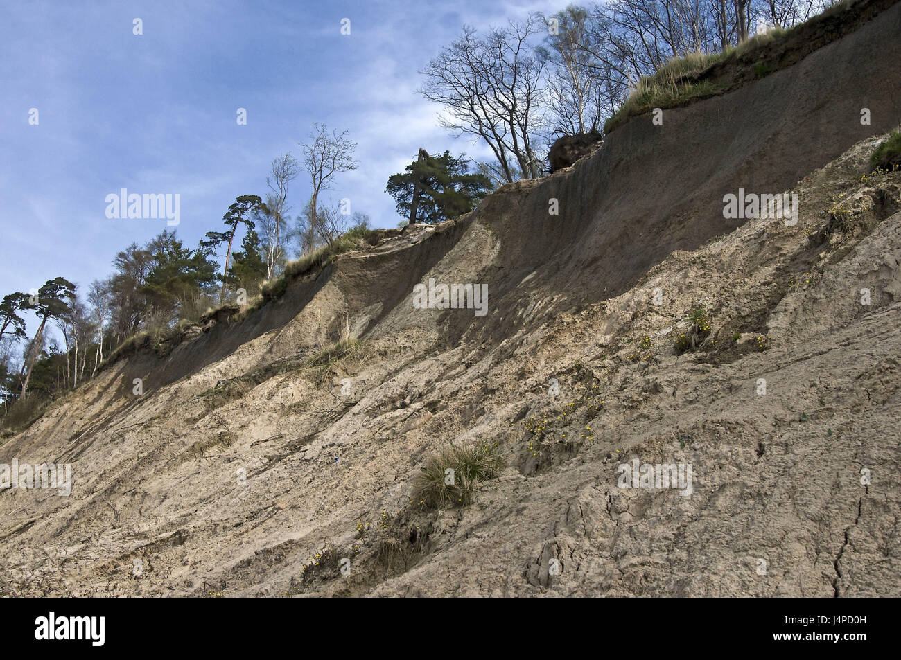 Hill slope erosion