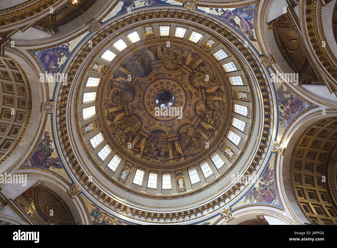 Great Britain England London St Paul S Cathedral Dome