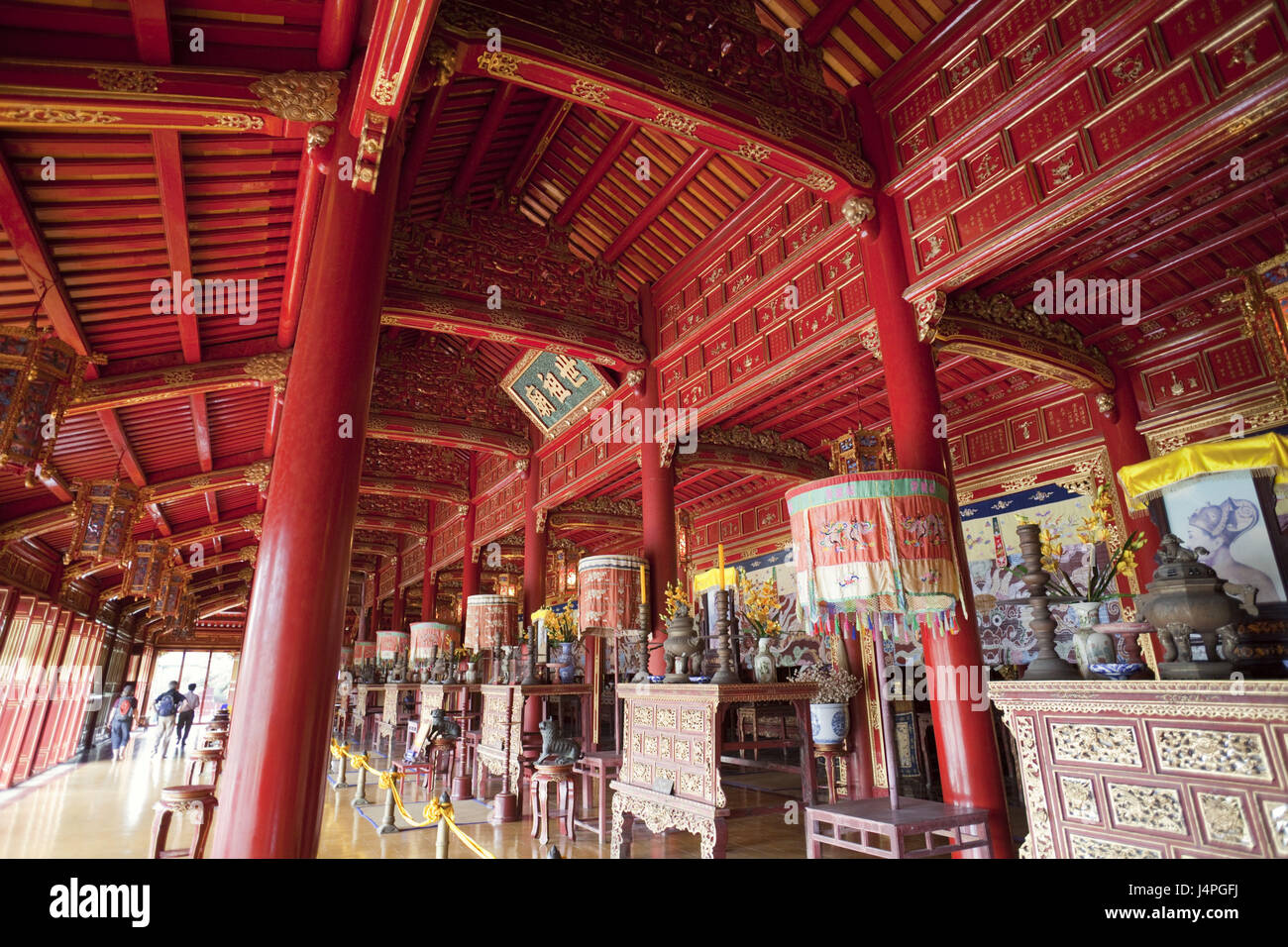 Vietnam, Gee up, stronghold, Mieu temple, Stock Photo