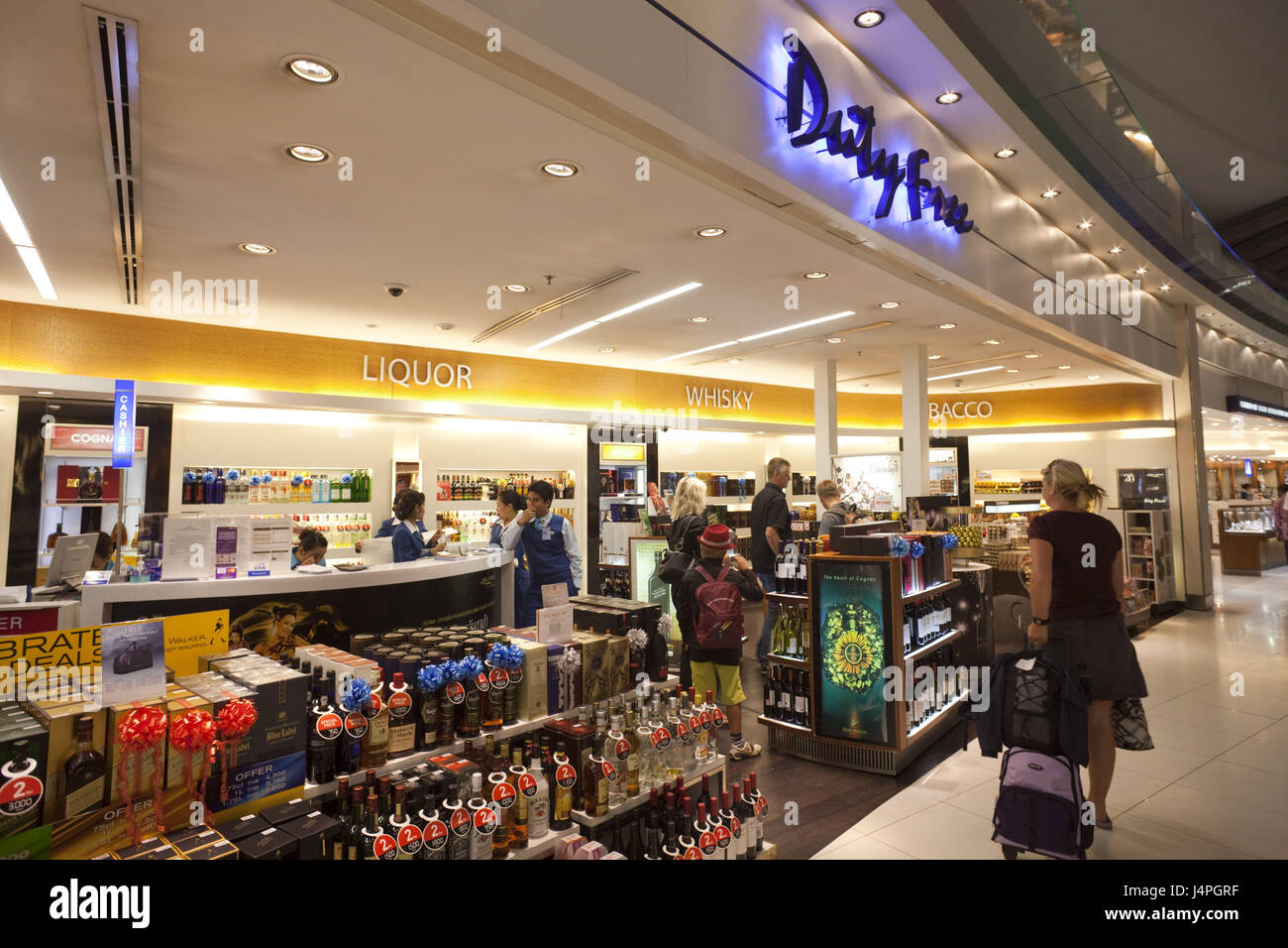Thailand, Bangkok, Suwannaphum airport, Duty Free