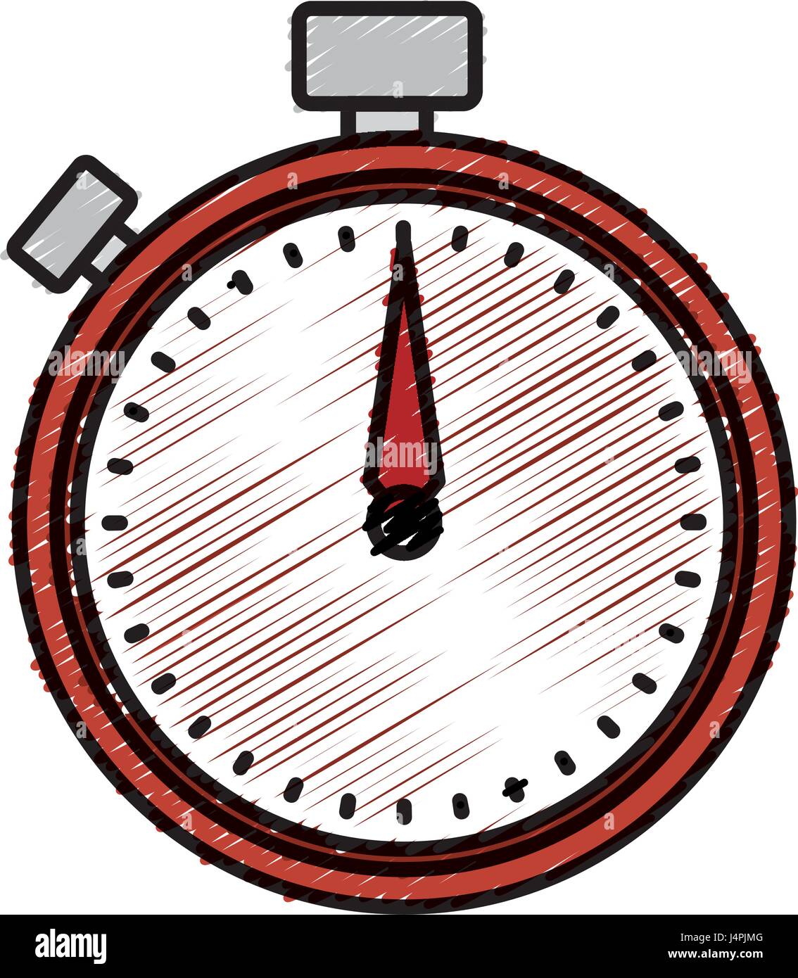 chronometer device isolated icon Stock Vector Image & Art - Alamy