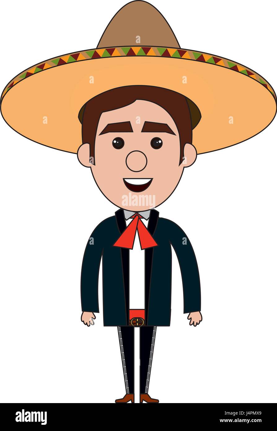 Mexican mariachi avatar character Stock Vector Image & Art - Alamy