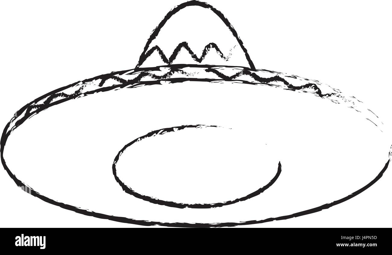mexican hat isolated icon Stock Vector Image & Art - Alamy