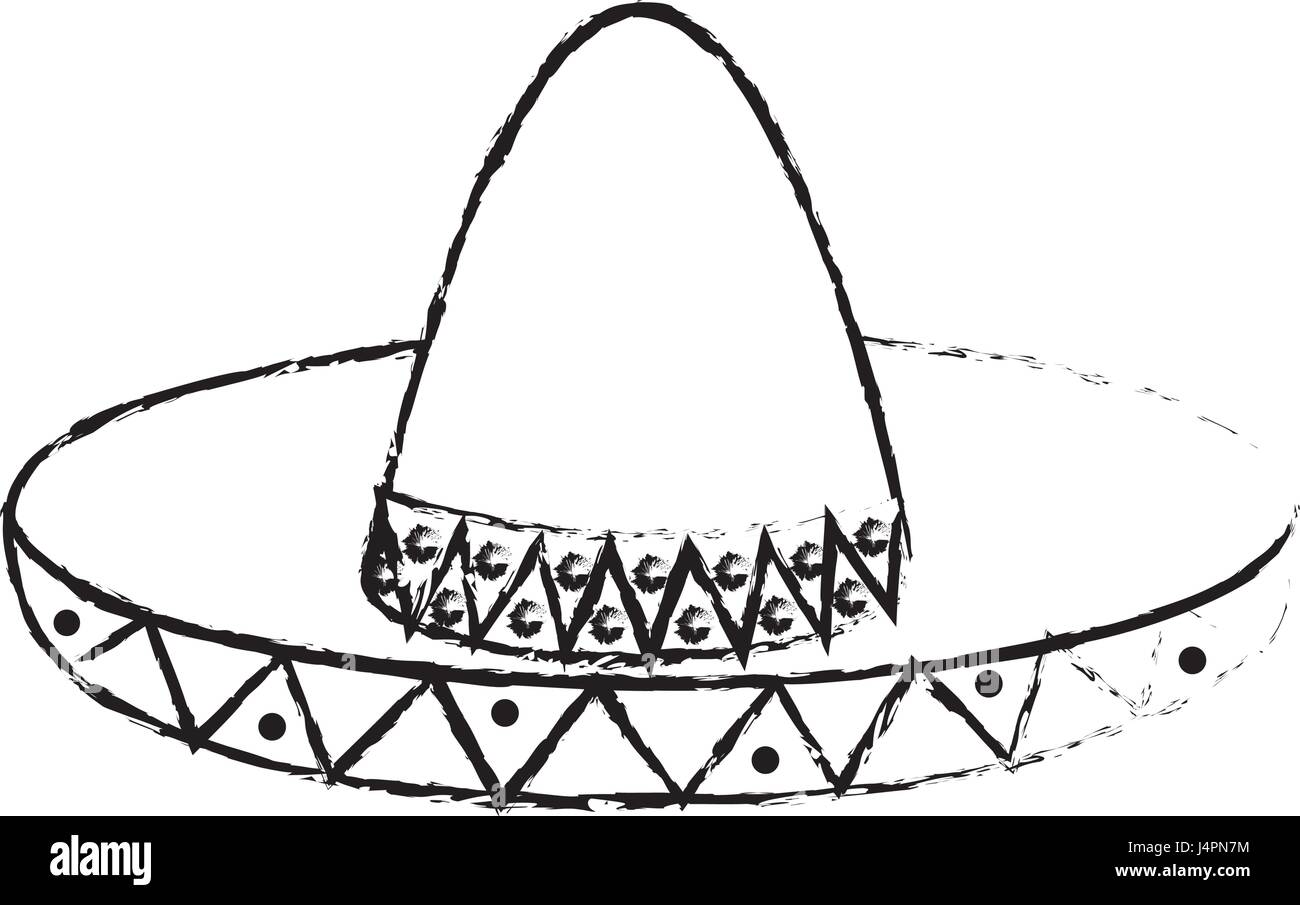 mexican hat isolated icon Stock Vector Image & Art - Alamy