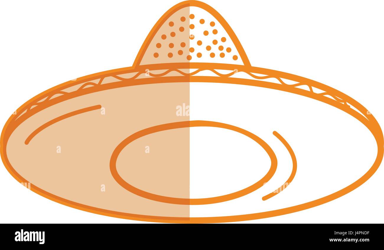 mexican hat isolated icon Stock Vector Image & Art - Alamy