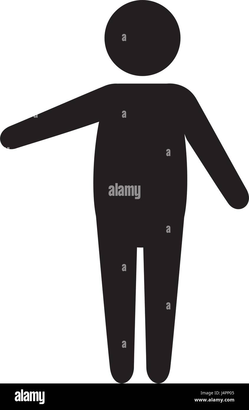 human figure silhouette icon Stock Vector Image & Art - Alamy