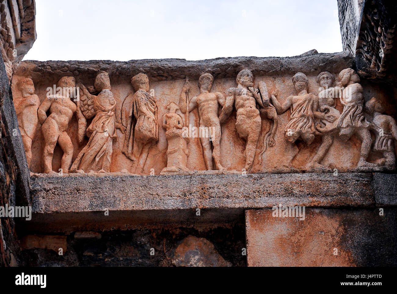 Destroyed ancient statue in Ephesus Stock Photo - Alamy