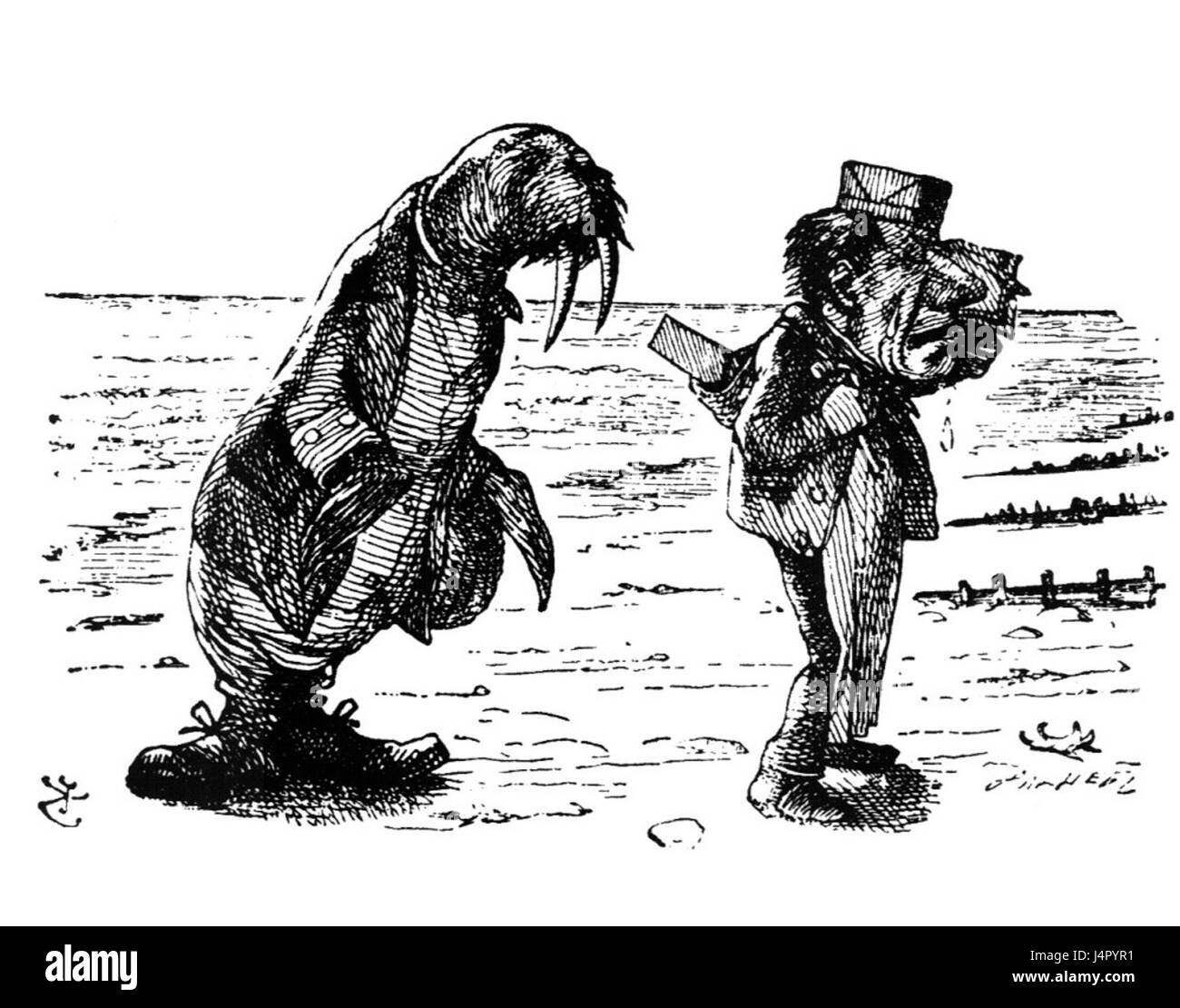 The walrus and the carpenter hi-res stock photography and images - Alamy