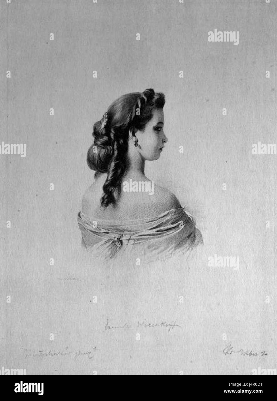 Varvara Dmitrievna Korsakova Stock Photo Alamy