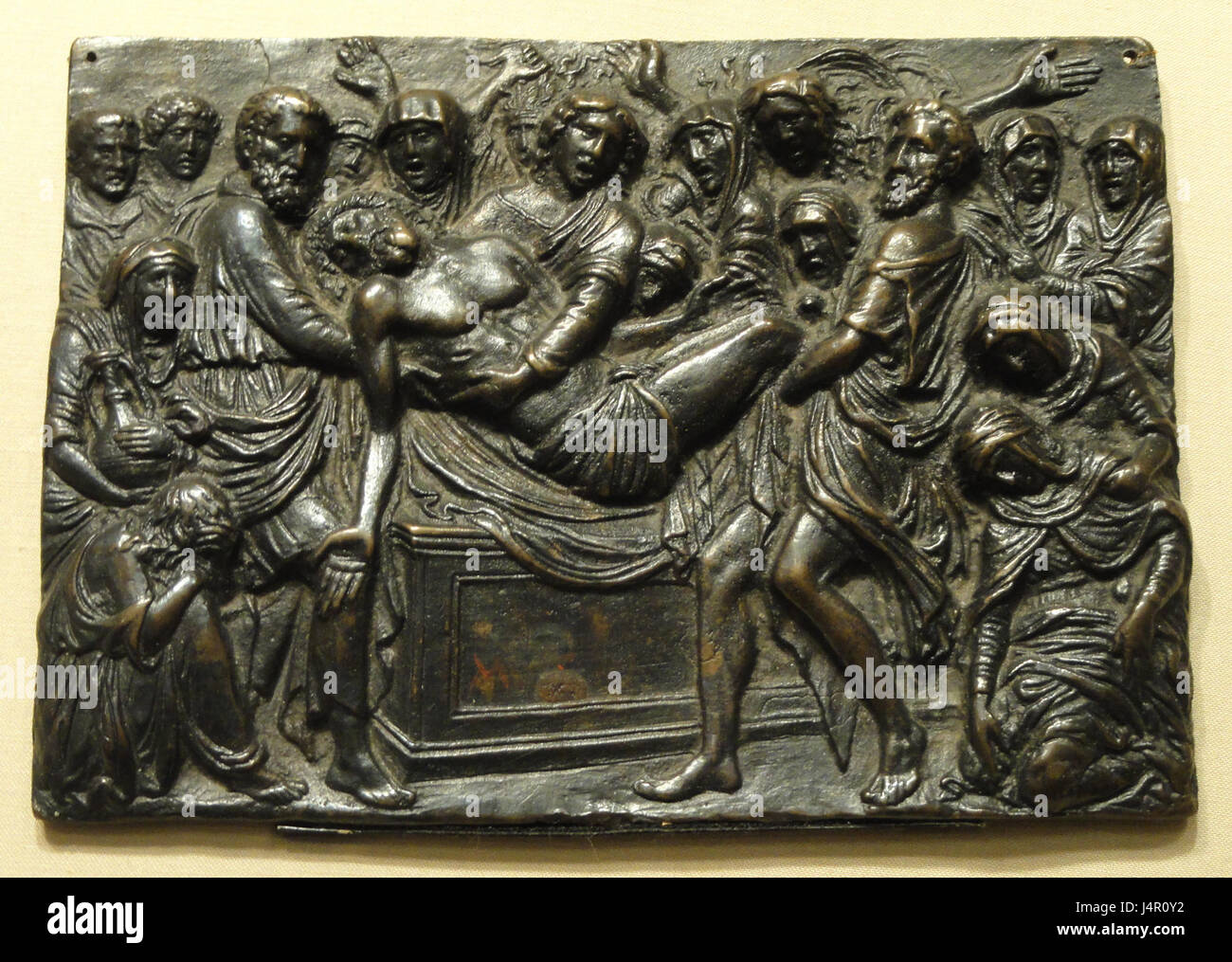The Entombment, Andrea Briosco called Il Riccio, Padua, 1500 1525   Nelson Atkins Museum of Art   DSC08626 Stock Photo