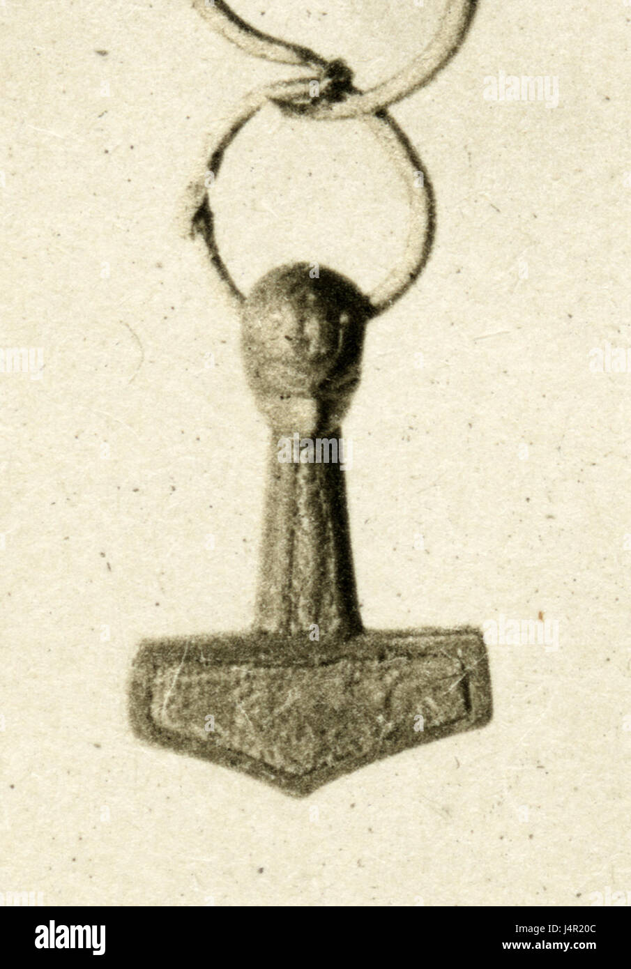 The 'Torshammer fra Mandemark' refers to an artifact or image related