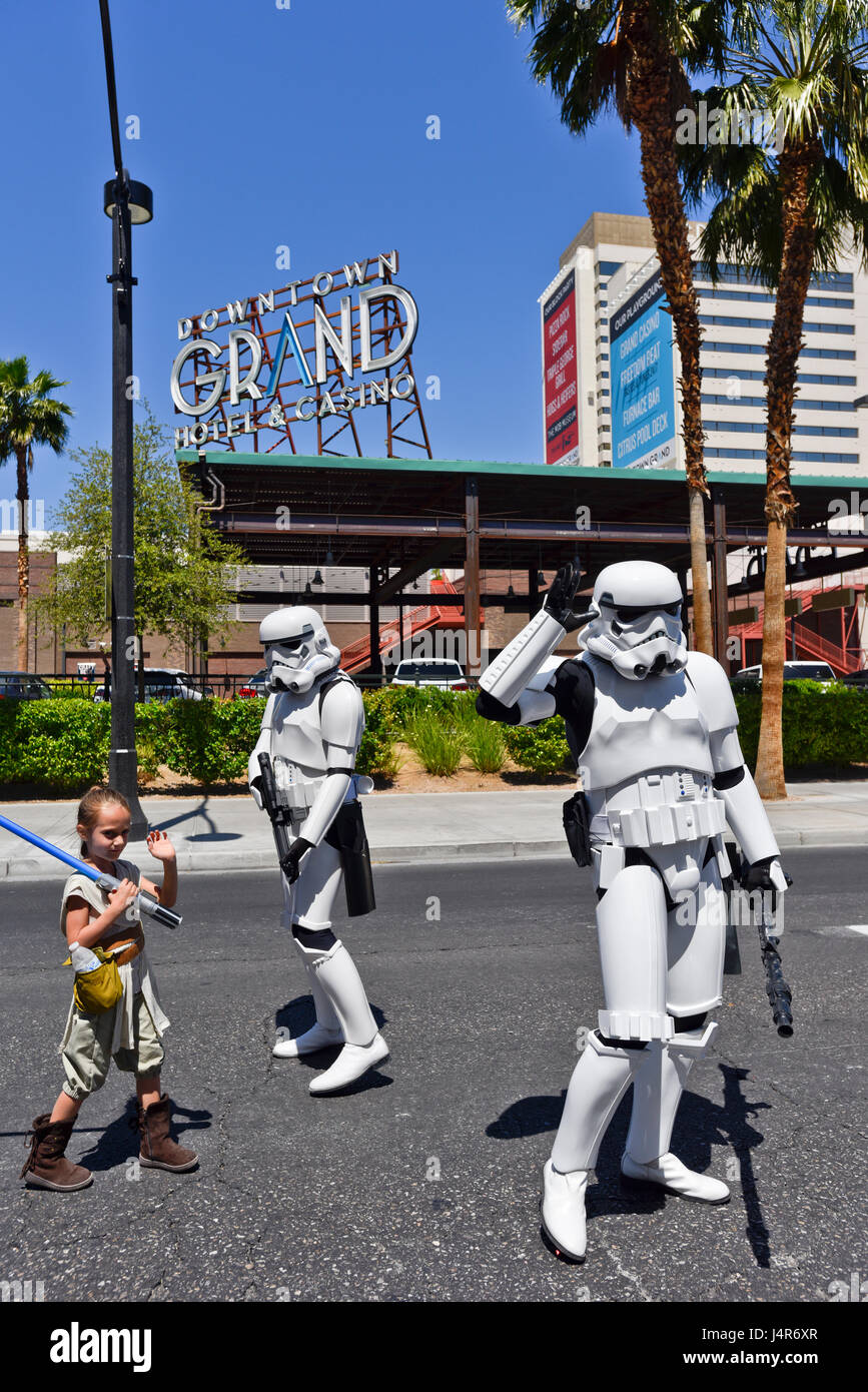 Las Vegas, Nevada, May 13, 2017 - Helldorado Days Parade held on Saturday, May 13, 2017 in Downtown Las Vegas. Photo: Ken Howard/Alamy Live News Stock Photo