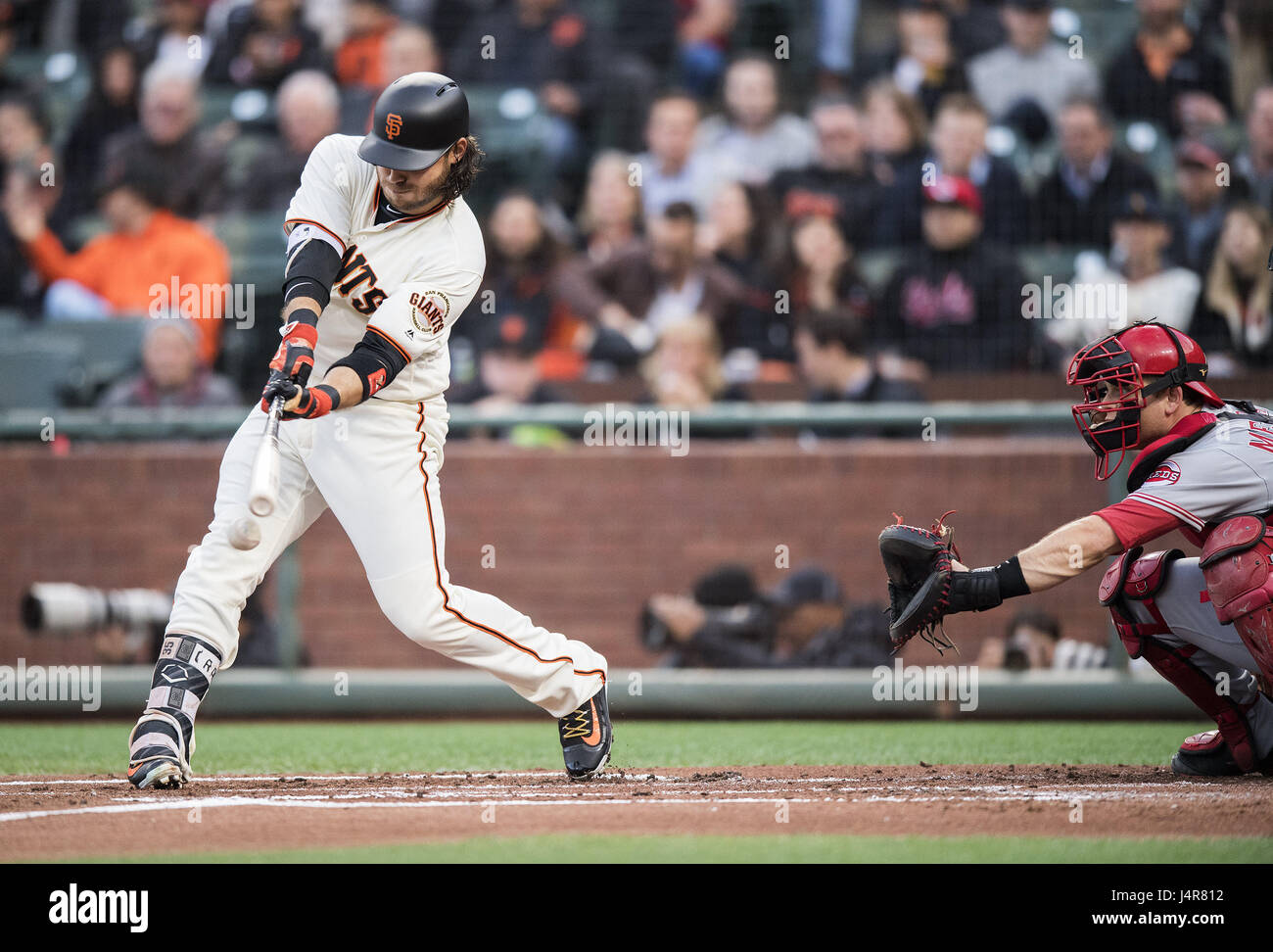 San Francisco, California, USA. 11th May, 2017. San Francisco Giants ...